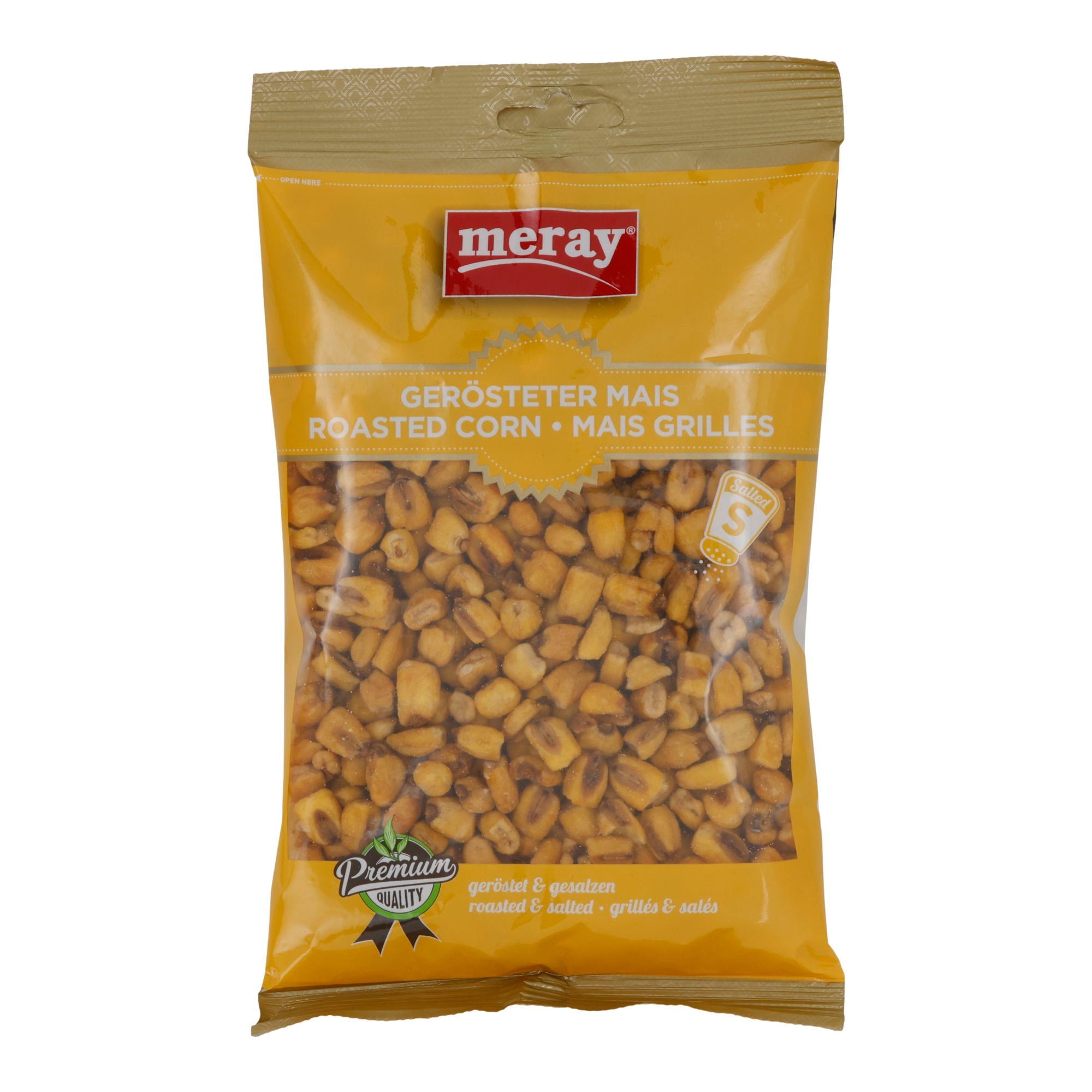 Gesalzener, gerösteter Mais Meray | Mais | 150 g Beutel MERAY